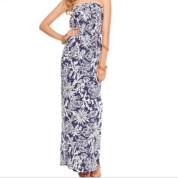 chinese dress ladies Lilly Pulitzer Women's Emmett Maxi Dress Printed, Ariel Blue, Small at  Amazon Women's Clothing store